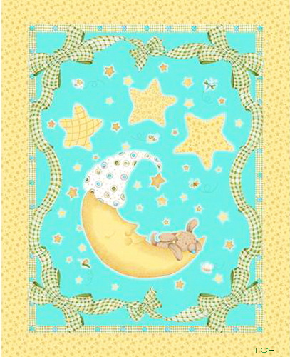 Sweet Dreams Baby Fabric Panel